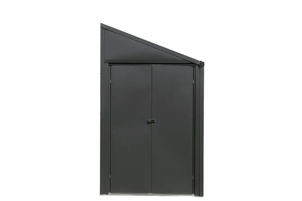Metallgerätehaus, Anlehnhaus grau, 295x124x208 cm Angebot